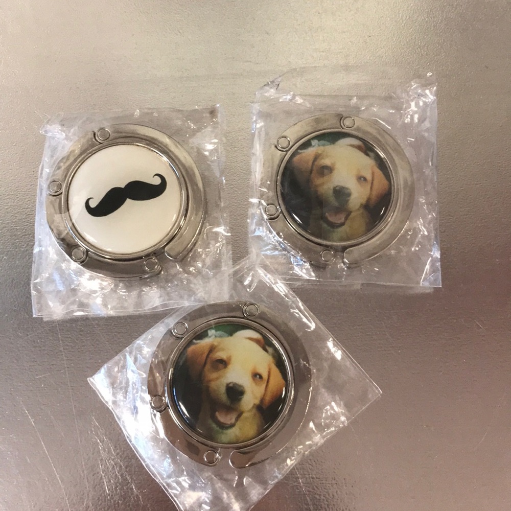 Handbag hooks. Bundle
